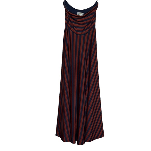 Maeve Anthropologie Penny Size XS Strapless Midi Dress - Picture 2 of 8